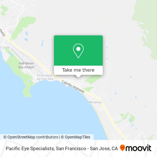 Pacific Eye Specialists map