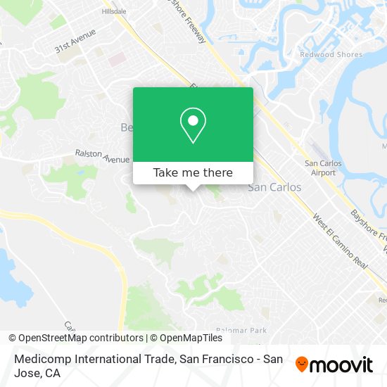 Medicomp International Trade map