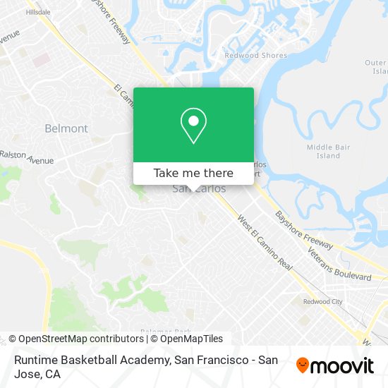 Mapa de Runtime Basketball Academy
