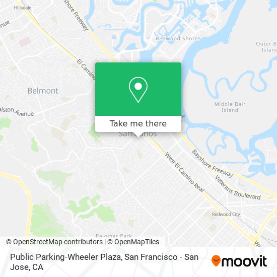 Public Parking-Wheeler Plaza map