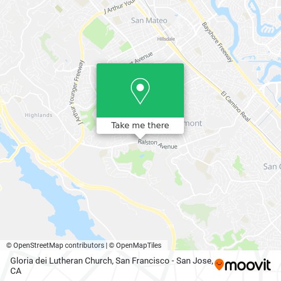 Mapa de Gloria dei Lutheran Church