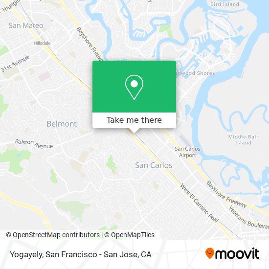 Yogayely map