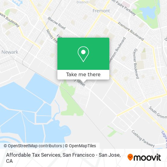 Mapa de Affordable Tax Services