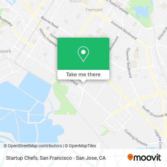 Mapa de Startup Chefs