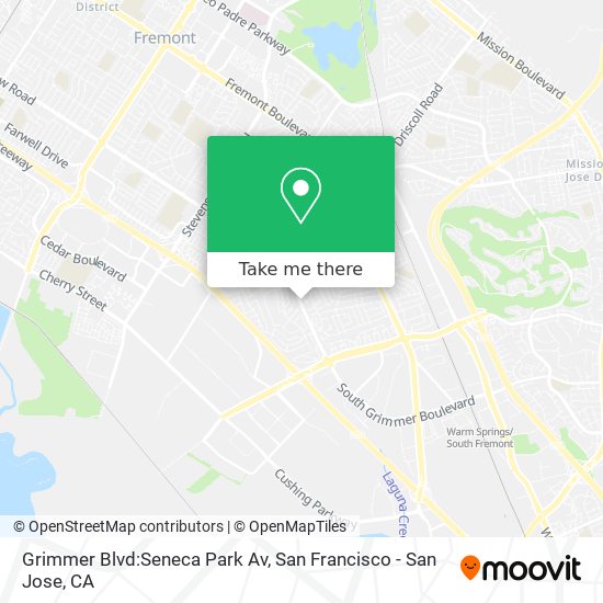 Mapa de Grimmer Blvd:Seneca Park Av