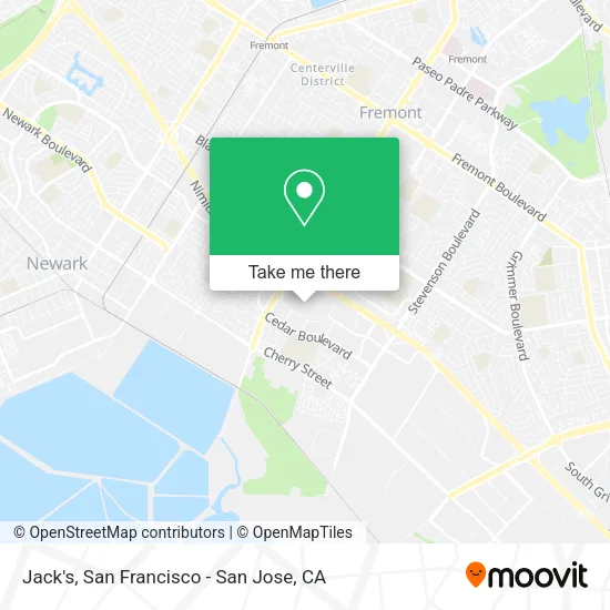 Mapa de Jack's