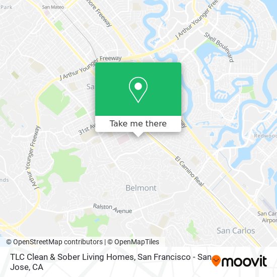 TLC Clean & Sober Living Homes map