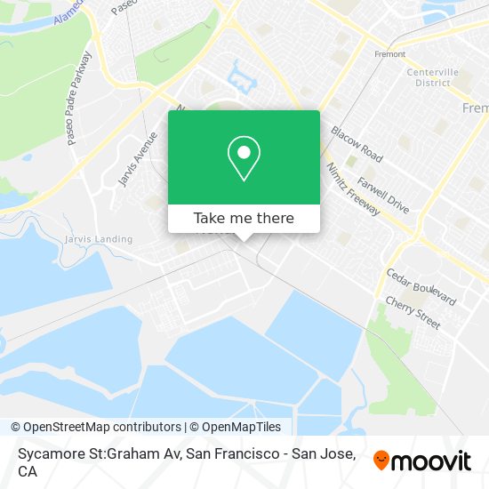 Mapa de Sycamore St:Graham Av