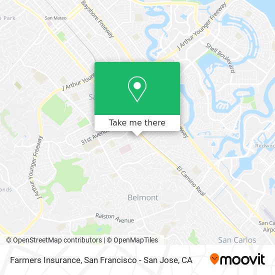 Farmers Insurance map