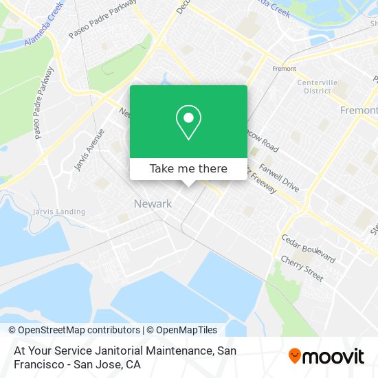 At Your Service Janitorial Maintenance map