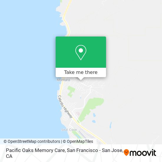 Mapa de Pacific Oaks Memory Care