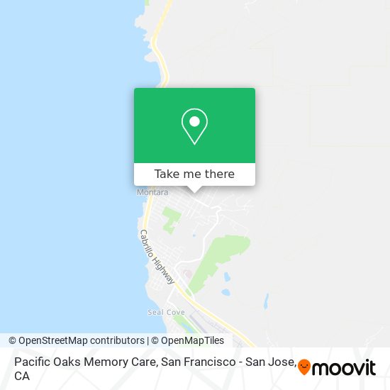 Pacific Oaks Memory Care map