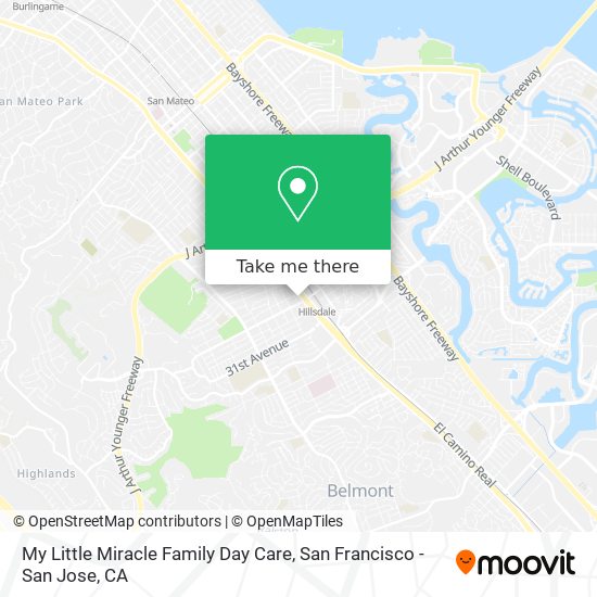 My Little Miracle Family Day Care map