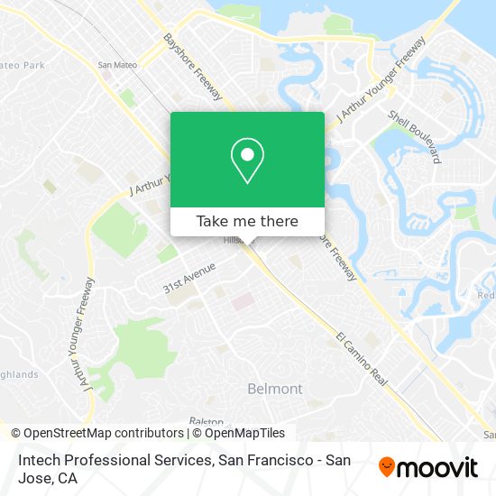 Intech Professional Services map