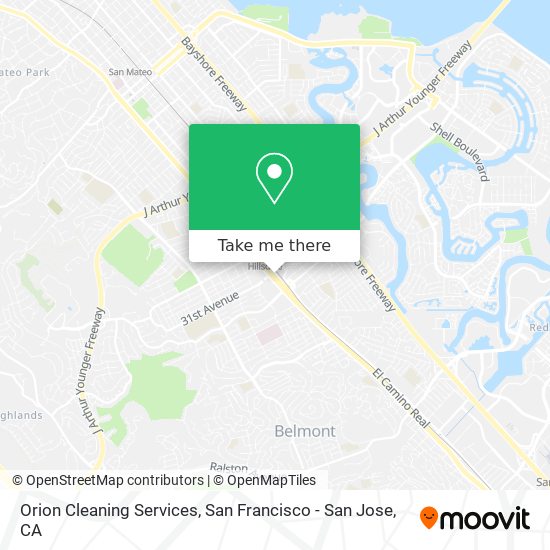 Mapa de Orion Cleaning Services