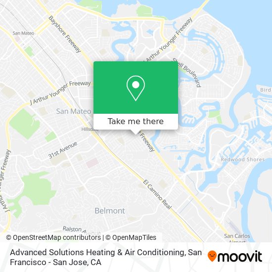 Mapa de Advanced Solutions Heating & Air Conditioning