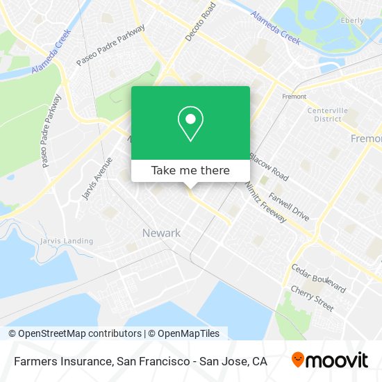 Farmers Insurance map