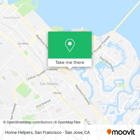 Home Helpers map