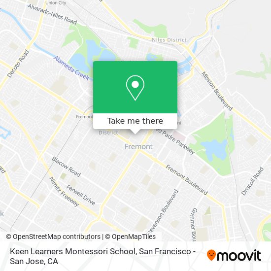 Keen Learners Montessori School map