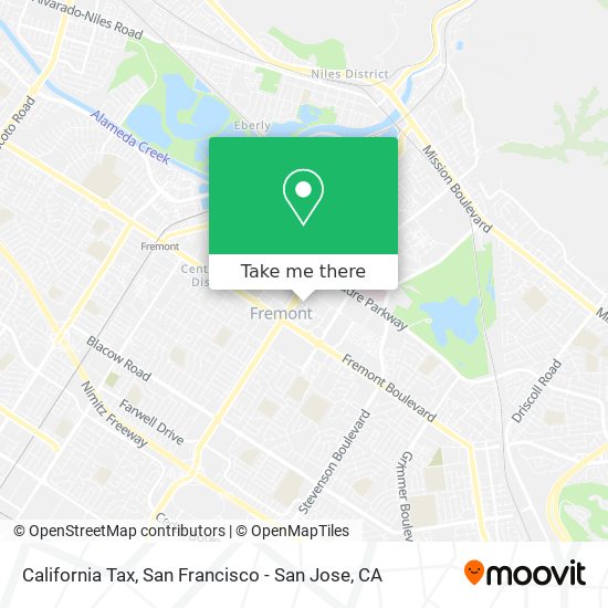 California Tax map