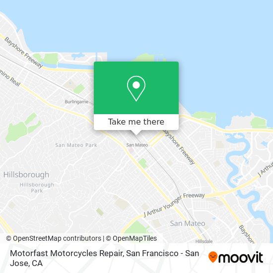 Mapa de Motorfast Motorcycles Repair