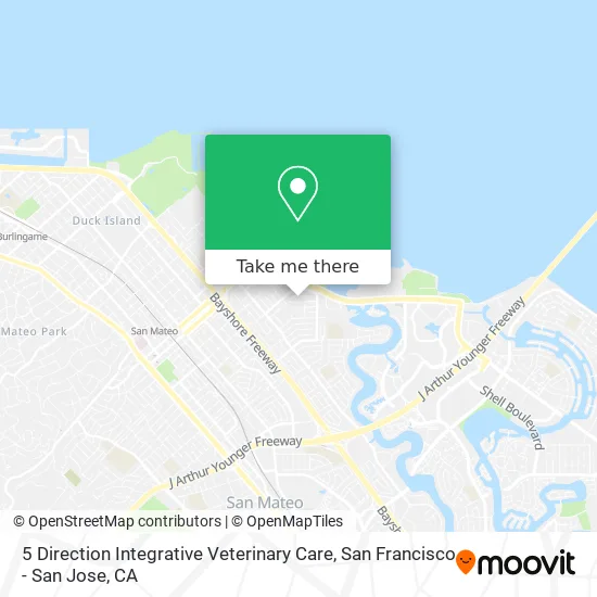 5 Direction Integrative Veterinary Care map