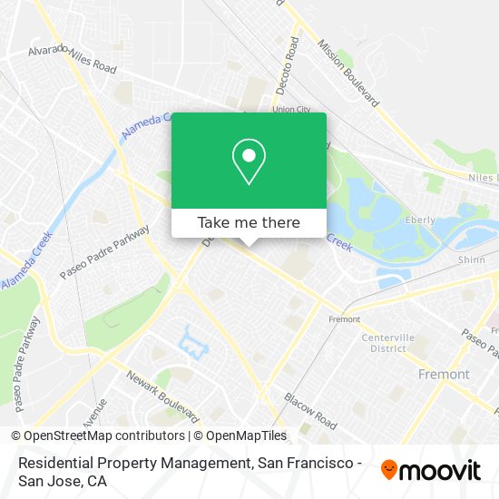 Mapa de Residential Property Management