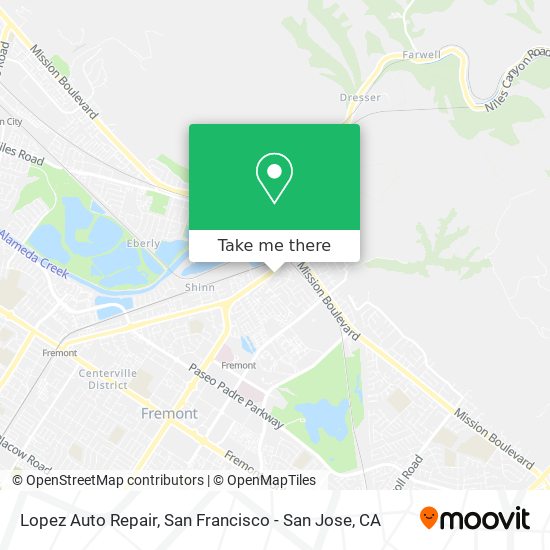 Mapa de Lopez Auto Repair