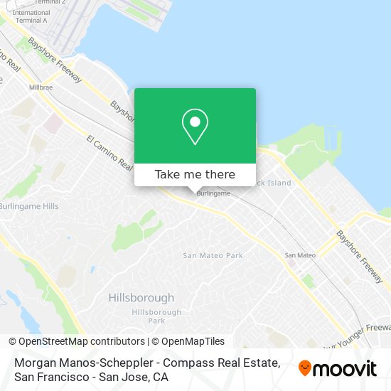 Mapa de Morgan Manos-Scheppler - Compass Real Estate