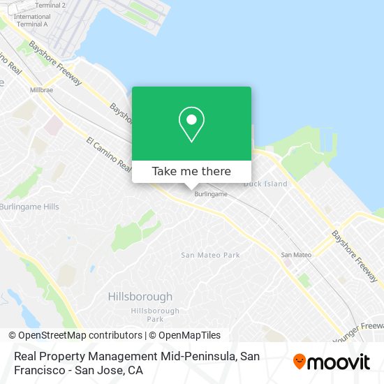 Mapa de Real Property Management Mid-Peninsula