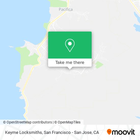 Keyme Locksmiths map