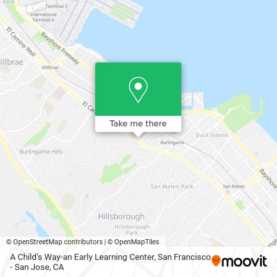 Mapa de A Child's Way-an Early Learning Center