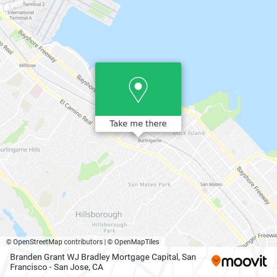 Mapa de Branden Grant WJ Bradley Mortgage Capital