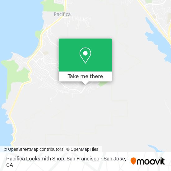 Pacifica Locksmith Shop map