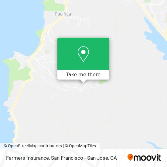 Mapa de Farmers Insurance