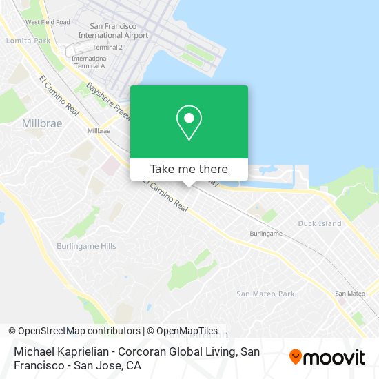Mapa de Michael Kaprielian - Corcoran Global Living