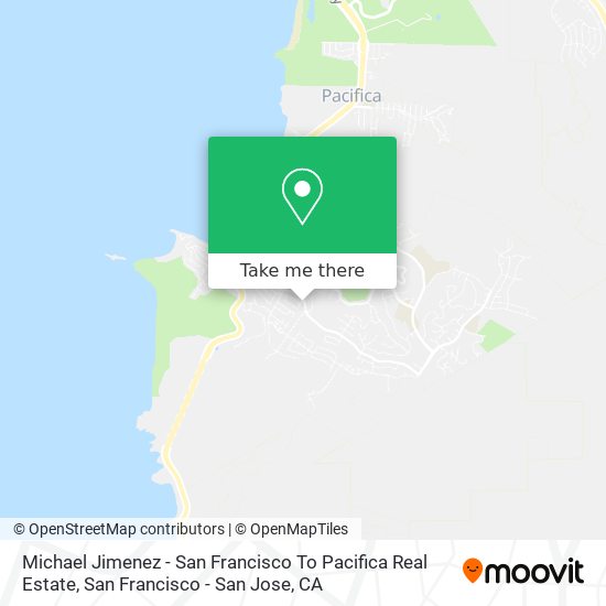 Mapa de Michael Jimenez - San Francisco To Pacifica Real Estate