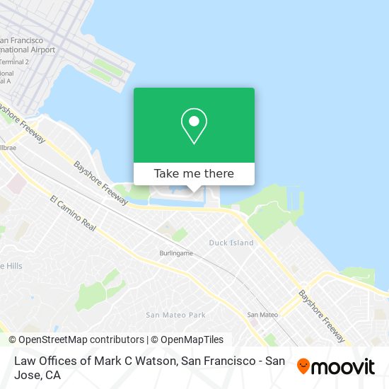 Law Offices of Mark C Watson map