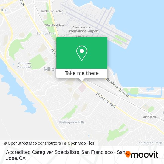 Mapa de Accredited Caregiver Specialists