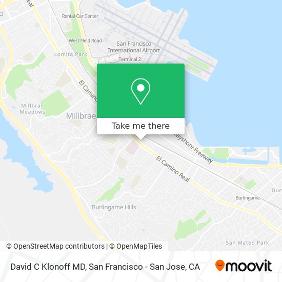 Mapa de David C Klonoff MD