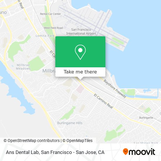 Ans Dental Lab map