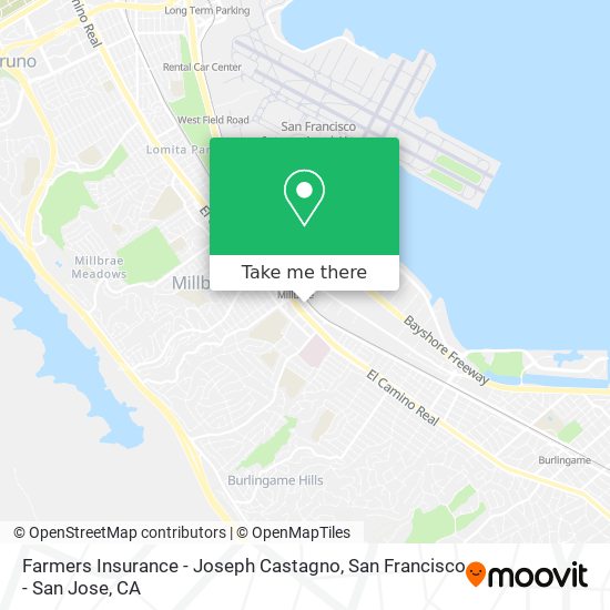 Mapa de Farmers Insurance - Joseph Castagno