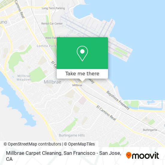 Mapa de Millbrae Carpet Cleaning