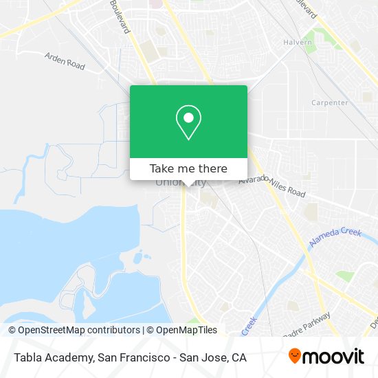 Tabla Academy map