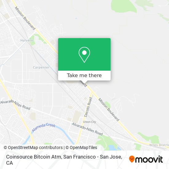 Coinsource Bitcoin Atm map