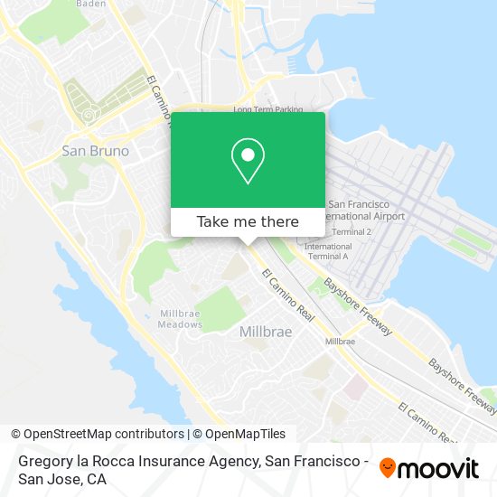 Gregory la Rocca Insurance Agency map