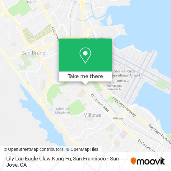 Lily Lau Eagle Claw Kung Fu map