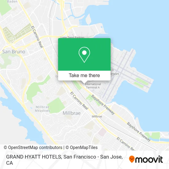 GRAND HYATT HOTELS map