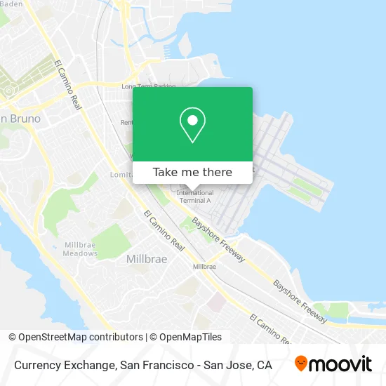 Currency Exchange map