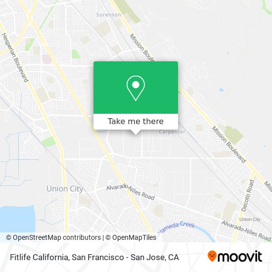 Fitlife California map